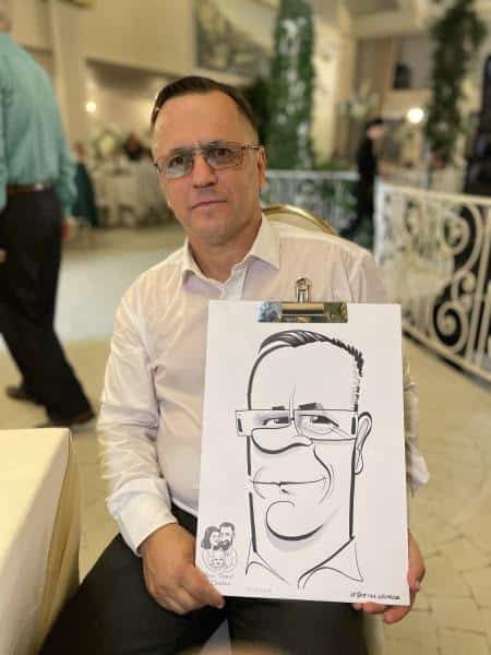 Caricatures in Bucharest
