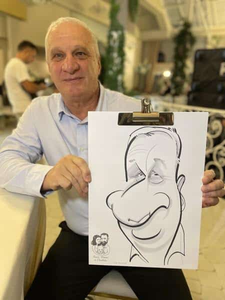 Caricatures in Bucharest