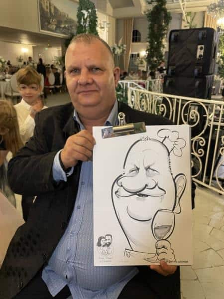 Caricatures in Bucharest