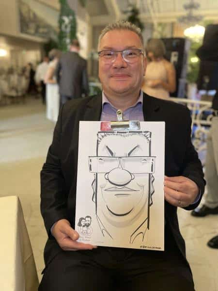 Caricatures in Bucharest