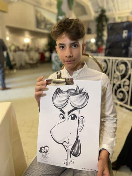 Caricatures in Bucharest