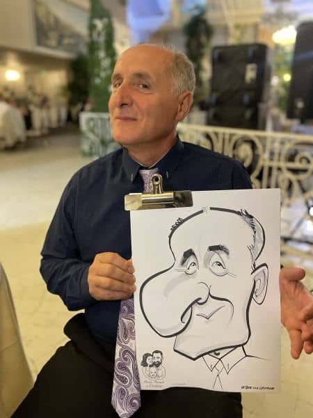 Caricatures in Bucharest
