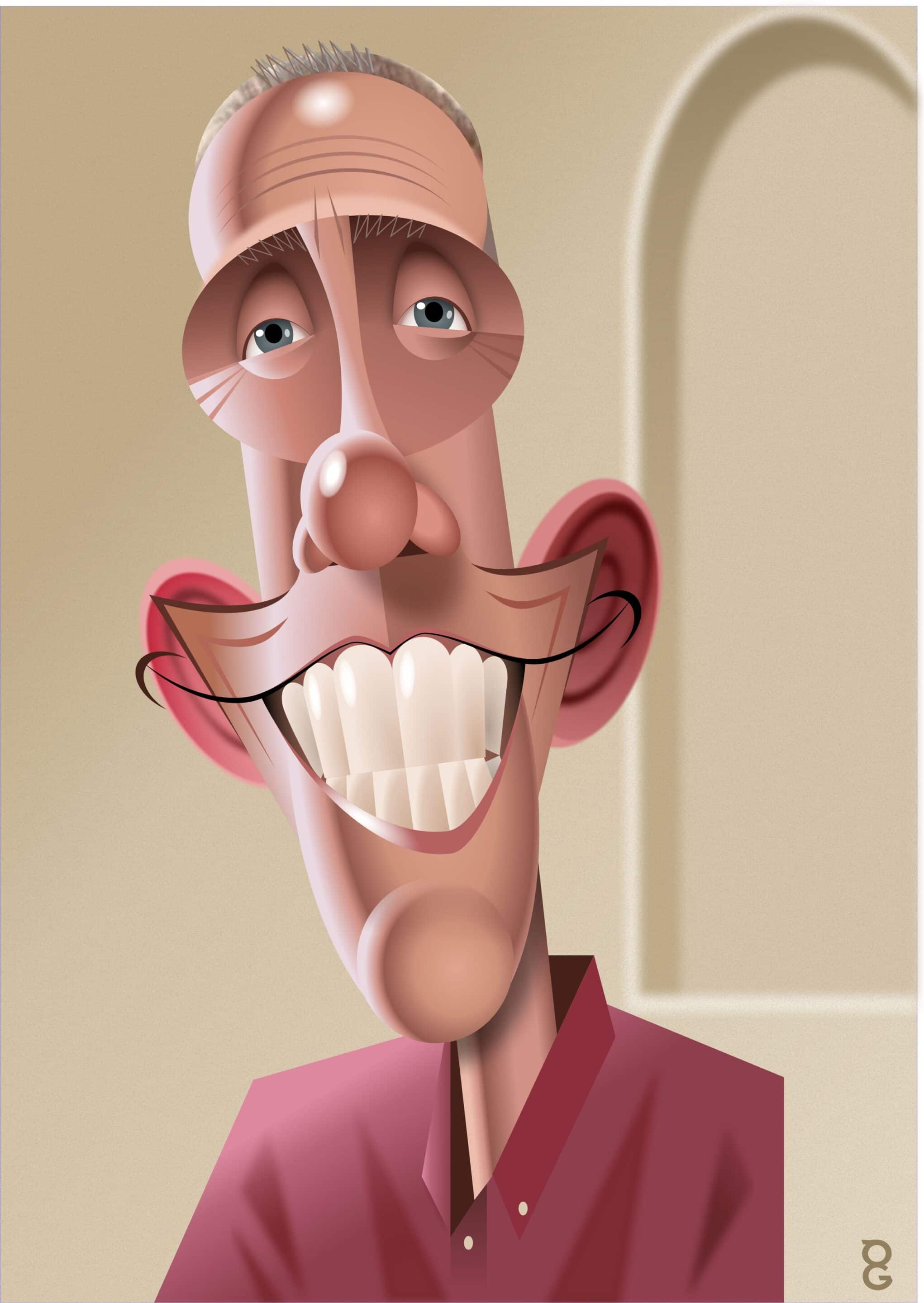 vector caricature