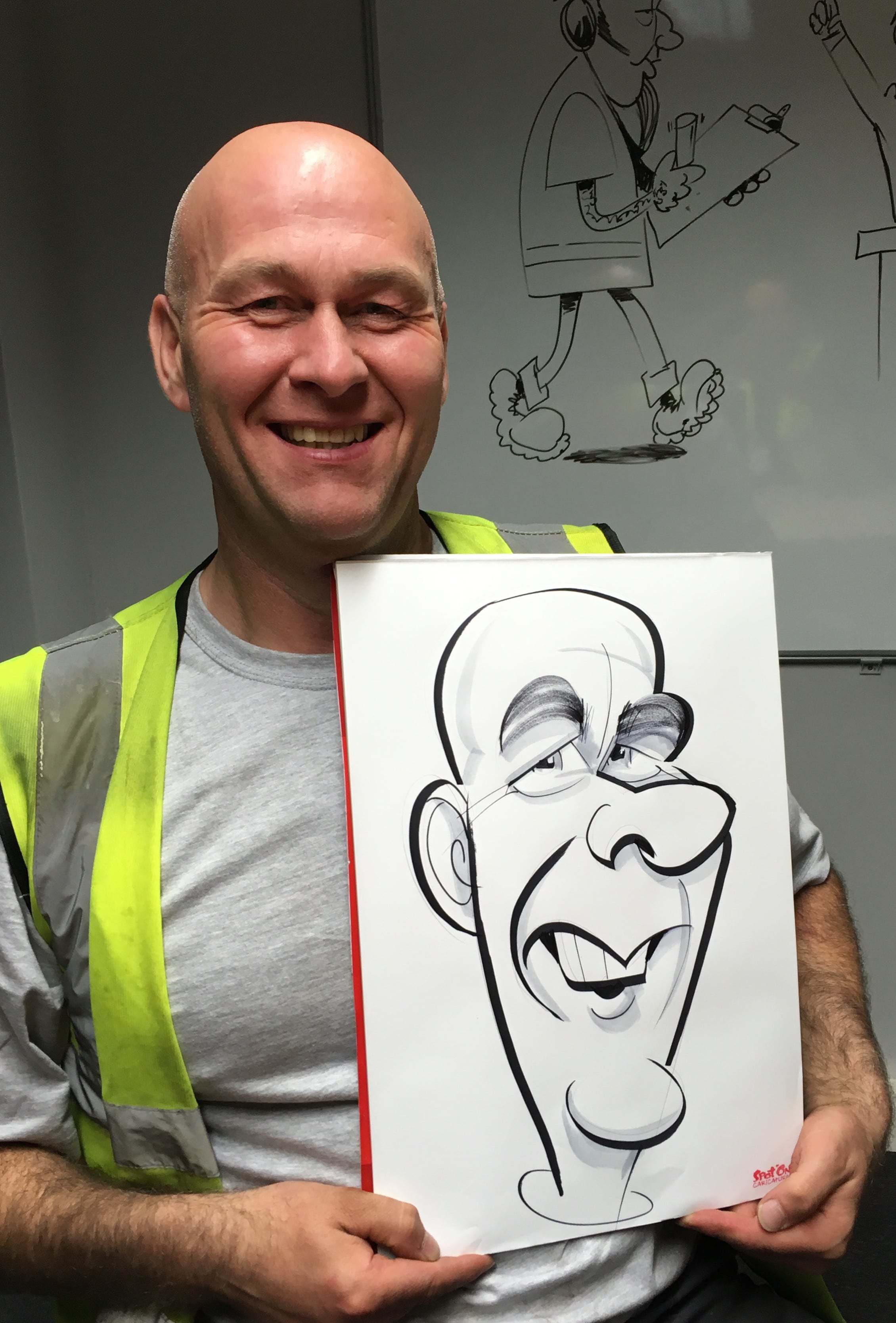 office caricatures