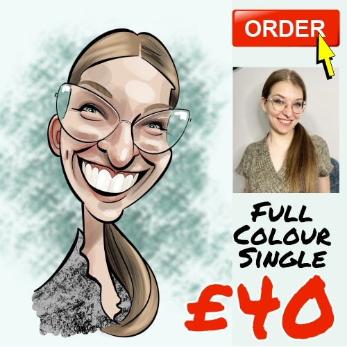 caricatures from photo 